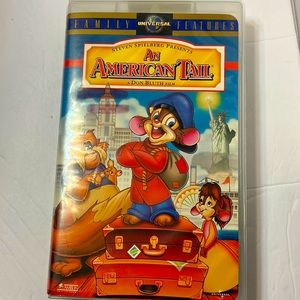 An American Tail 1998 VHS great condition AS IS been saved away in the closet